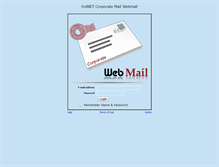 Tablet Screenshot of mail.uninet.net.id